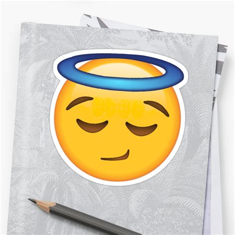 Humble Angel Secret Emoji Funny Internet Meme Sticker By