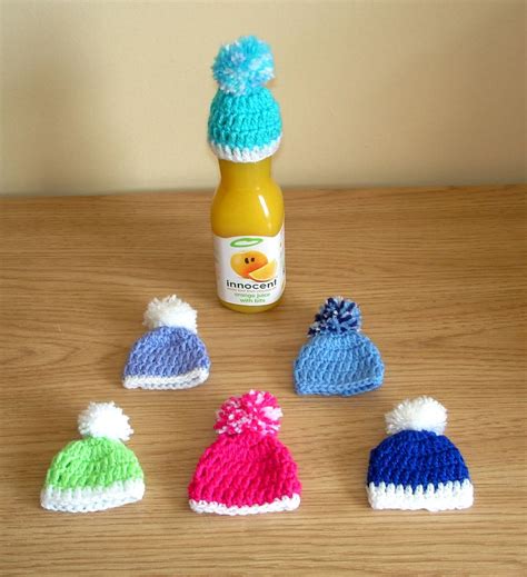 The Big Knit ~ Age Uk Innocent Smoothie Hats ~ Crochet Hats