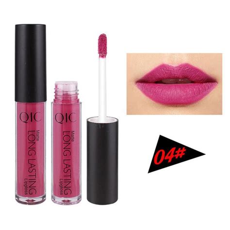 Buy 12colors New Velvet Matte Lip Cream Lip Gloss Waterproof Long Lasting