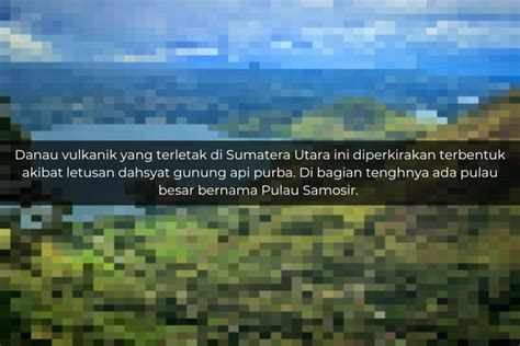 Quiz Coba Tebak Nama Danau Populer Di Indonesia Ini
