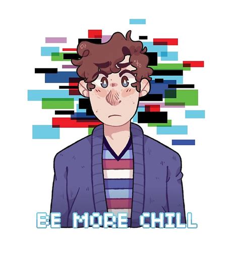 Be More Chill Jeremy Logo By Arieryn Redbubble