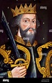 Guillermo el Conquistador. Retrato del rey Guillermo I de Inglaterra ...