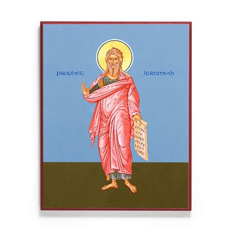 Prophet Jeremiah Icon By Legacy Icons