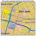 Aerial Photography Map of Burbank, CA California