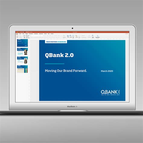 Qbank Brand Refresh Corporate Graphic Design Lead Creative
