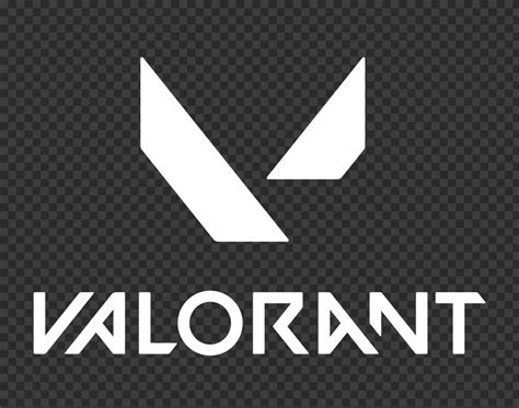 Hd Valorant White Official Logo With Symbol Png Citypng