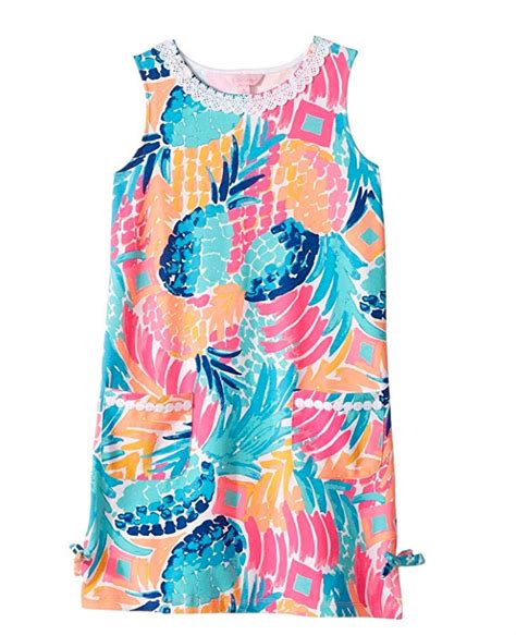 Girls Tween Pineapple Print Dress By Lilly Pulitzer