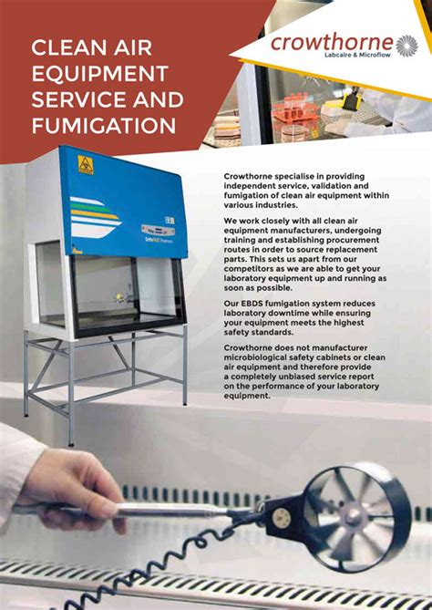 Download Our Clean Air Equipment Service And Fumigation Flyer