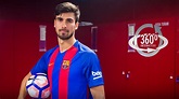 La presentación de André Gomes con el FC Barcelona, desde todos los ...