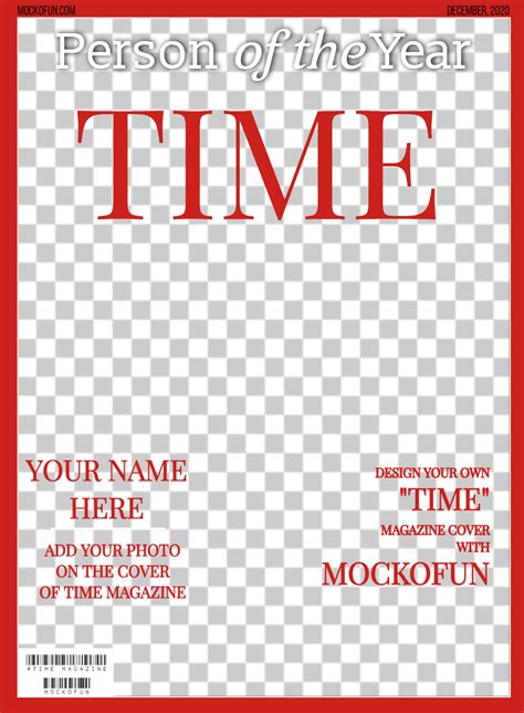 Free Time Magazine Cover Template Mockofun