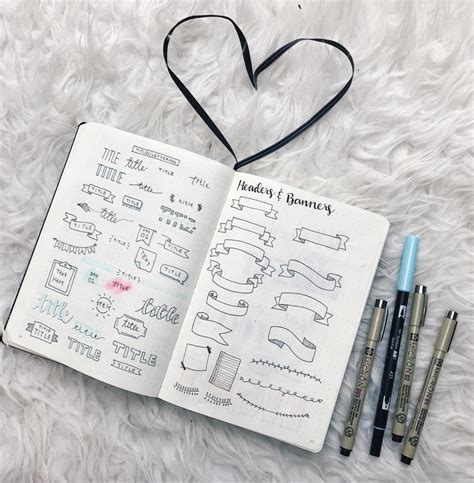 Hundreds Of Awesome Bullet Journal Headers — Sweet Planit