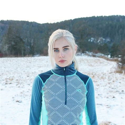 Amalie Sn L S From Norwegian Nordic Nordic Blonde Cute Girl Face