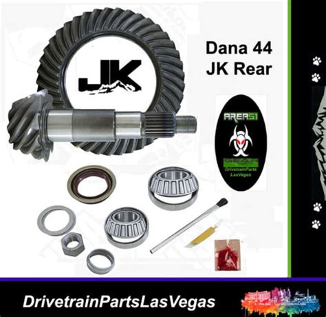 Jeep Wrangler Jk Dana 44 Ring Pinion Area 51 Gear Set 513 Ratio Rear