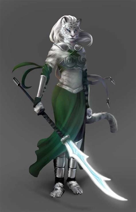Dungeons And Dragons Tabaxi Inspirational Concept Art Characters