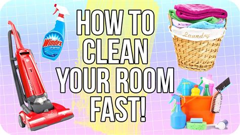 Clean your rooooooom! man, if i had a dollar for every time my parents yelled this very phrase at me when i was growing up, i'd probably still be doing now, i must disclose that i'm not overly concerned about doing a perfect room cleaning (when i clean for myself; How to Clean Your Room Fast! - YouTube