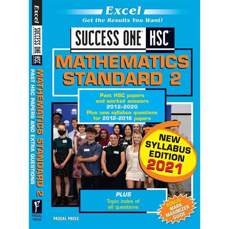 9781741256284 - Excel Success One 2021 HSC Maths Standard 2