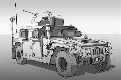 Humvee Study 2 By Ksenolog On Deviantart