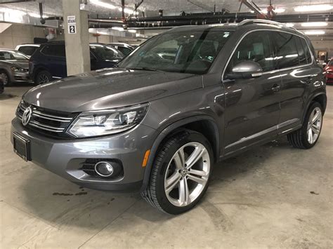 Used 2015 Volkswagen Tiguan Highline 4motion W R Line And Tech Pkg For