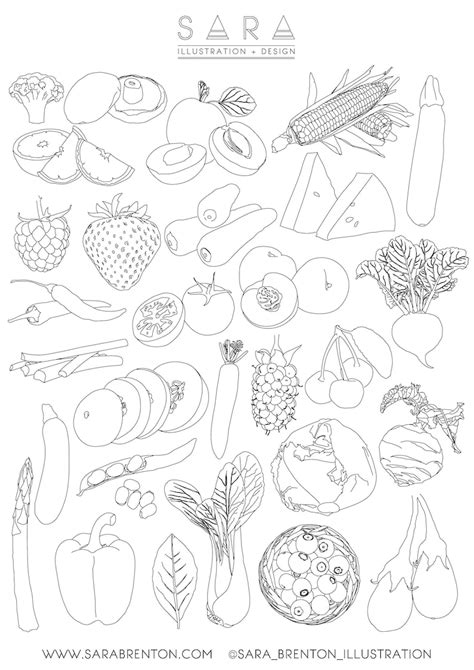 Coloriages Fruits Et Legumes Images And Photos Finder