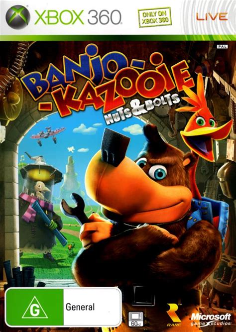 Banjo Kazooie Nuts And Bolts 2008 Box Cover Art Mobygames