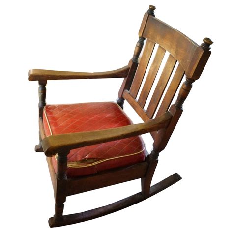 Wooden Chair With Cushion Seat Wooden Rocking Chair Cushions Home