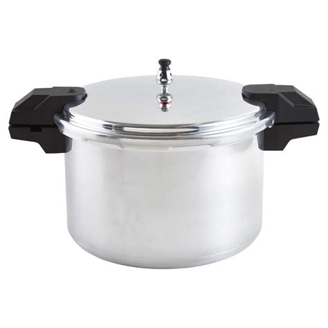 Mirro 92116 Polished Aluminum 5 10 15 Psi Pressure Cooker Canner