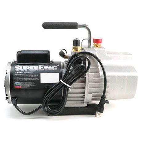 Yellow Jacket 93589 Superevac 8 Cfm Two Stage Vacuum Pump 100 Vac 50 Hz