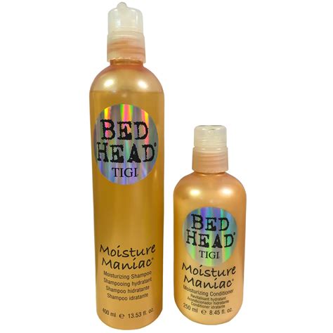 Amazon Com Bed Head Tigi Moisture Maniac Moisturizing Shampoo Oz