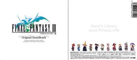 Final Fantasy Iii Original Soundtrack Nintendo Ds