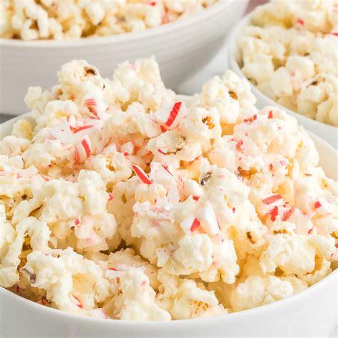 Candy Cane Popcorn Easy 3 Ingredient Recipe