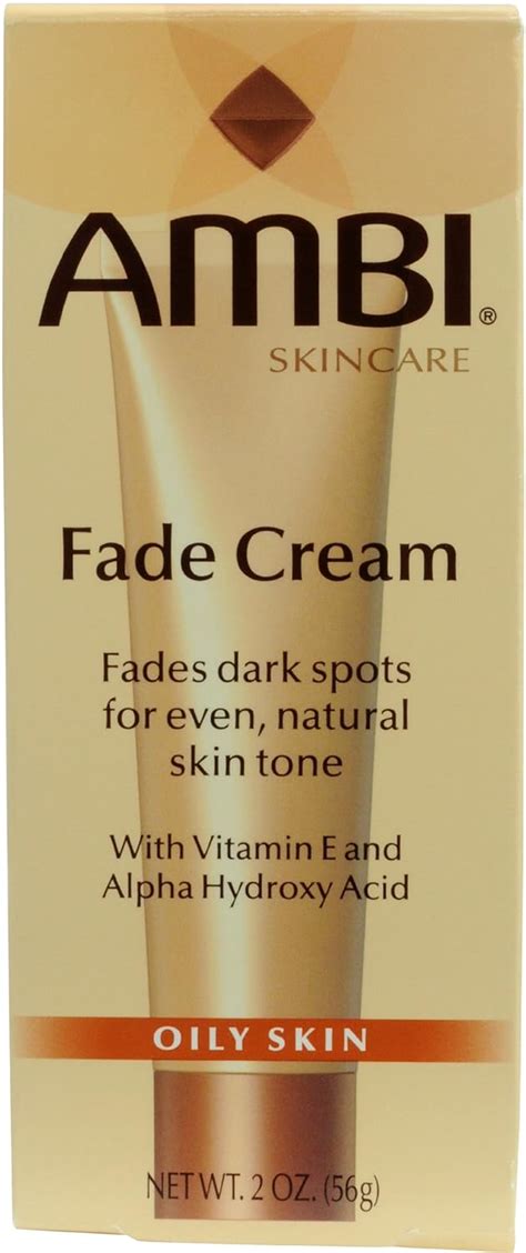 Ambi Skincare Fade Cream Oily Skin Perfect For Use On Face Body Fades