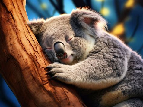 Sleepy Koala Bear Stock Illustration Illustration Of Animal 293694281