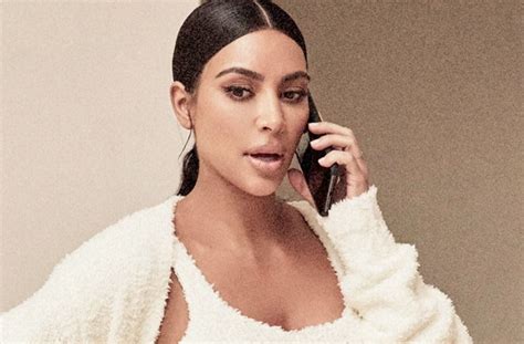 Kim Kardashian Wests Loungewear Turns You Into A Fuzzy Sock