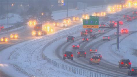 Mndot Closely Watching Road Conditions For The Tuesday Morning Commute