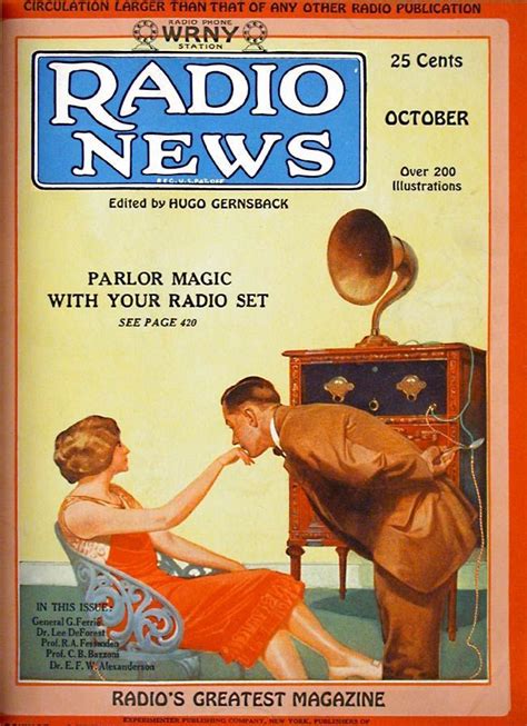 Radio News October 1925 Radio Vintage Radio Cover