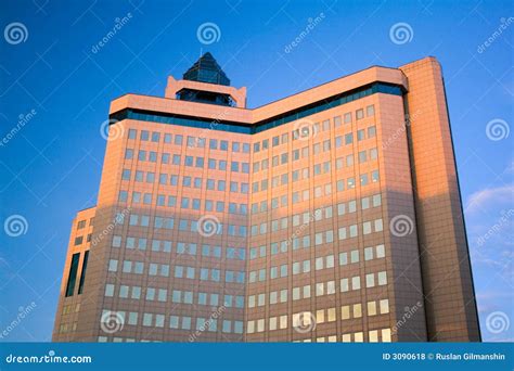 Office Building Stock Photo Image Of Cloudscape Design 3090618