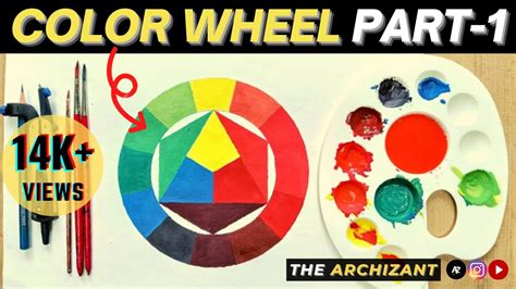 How To Draw Color Wheel Part 1 Color Theory Basics Tutorial The