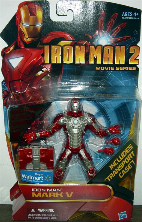 Iron Man 2 Mark V Action Figure Movie Series Walmart Exclusive