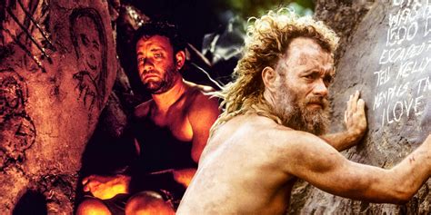 Genius Cast Away Theory Explains The Meaning Of Chucks Cave Scenes