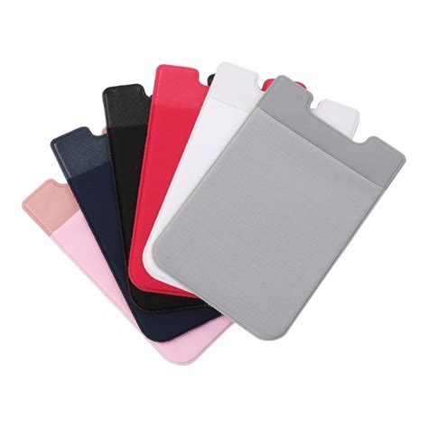 Mobile Phone Back Cards Holder Wallet Credit Id Card Pocket Adhesive