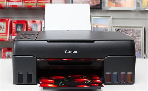 Canon Pixma G650 Megatank Printer Inkjet Printer Scanner Copier Black Amazon De Computer
