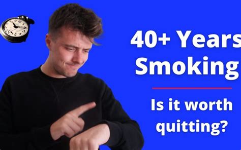 How Is The Best Way To Quit Smoking After 40 Years