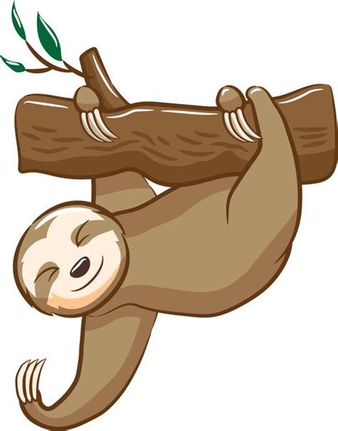 Free Sloth Png Graphic Clipart Design 19045736 Png With Transparent