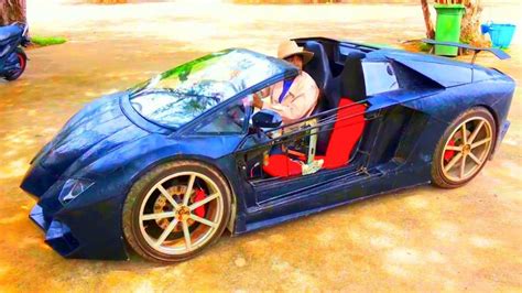 This Legend Built A Mini Lamborghini Aventador Roadster
