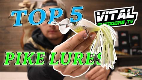 Top 5 Northern Pike Lures Youtube
