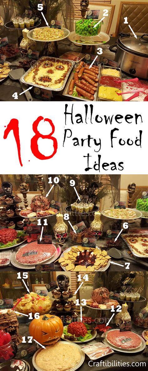 18 Creepygross Halloween Party Food Ideas Fun Kids Parties Spooky