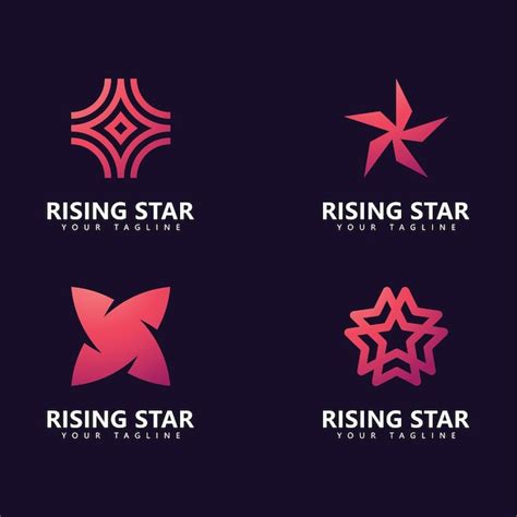 Premium Vector Star Logo Design Template Simple Star Logo Design