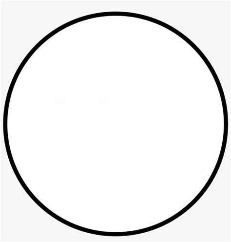 Circle Shapes Round Shape Flowchart Geometry Blank Circle Png