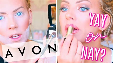 Testing Avon Makeup Yay Or Nay YouTube