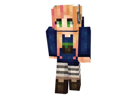 Gamer Girl Skin Minecraft Skins Download